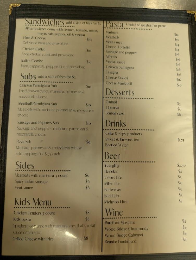 Al's New York Pizza Menu image 4
